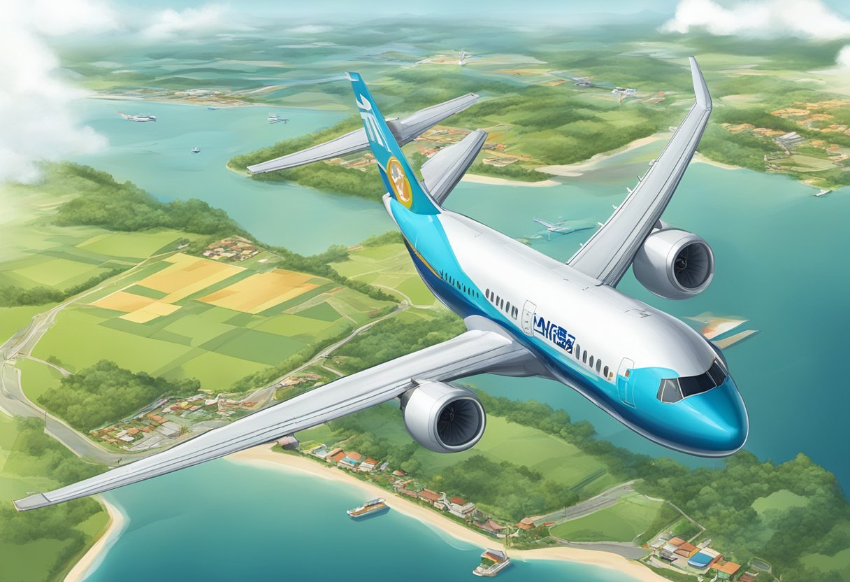 Planes from VTL Air fly between Singapore and Malaysia