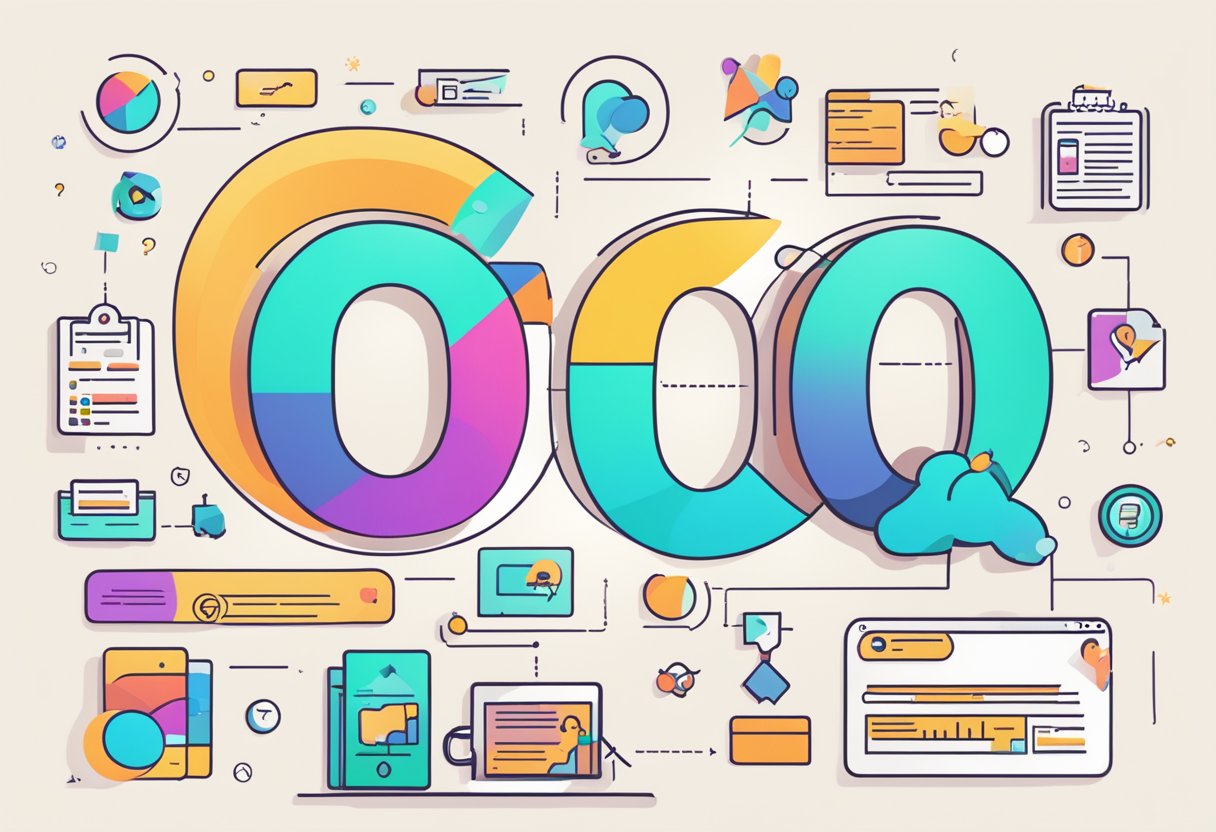 A colorful FAQ webpage with 99.co logo, search bar, and various question categories