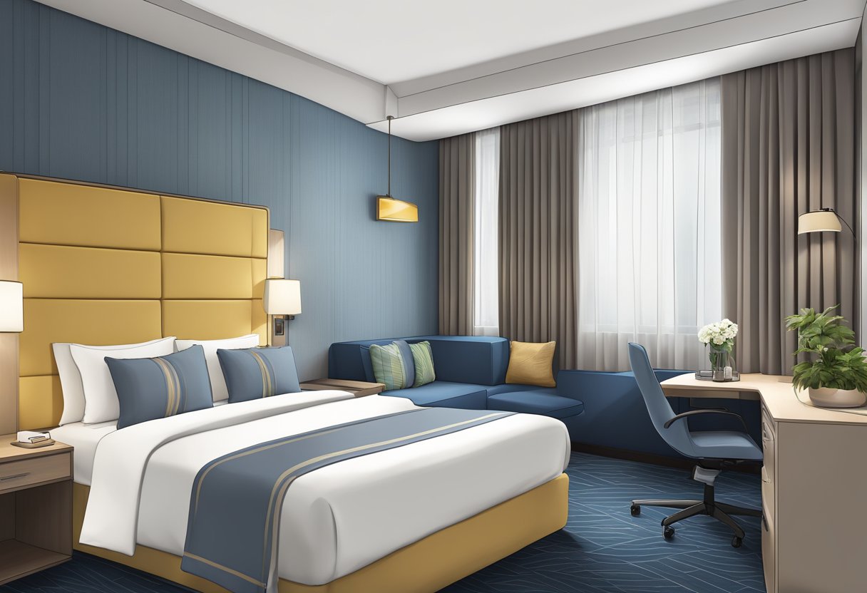 The Aerotel Singapore offers various accommodation options, including cozy rooms and comfortable amenities for travelers