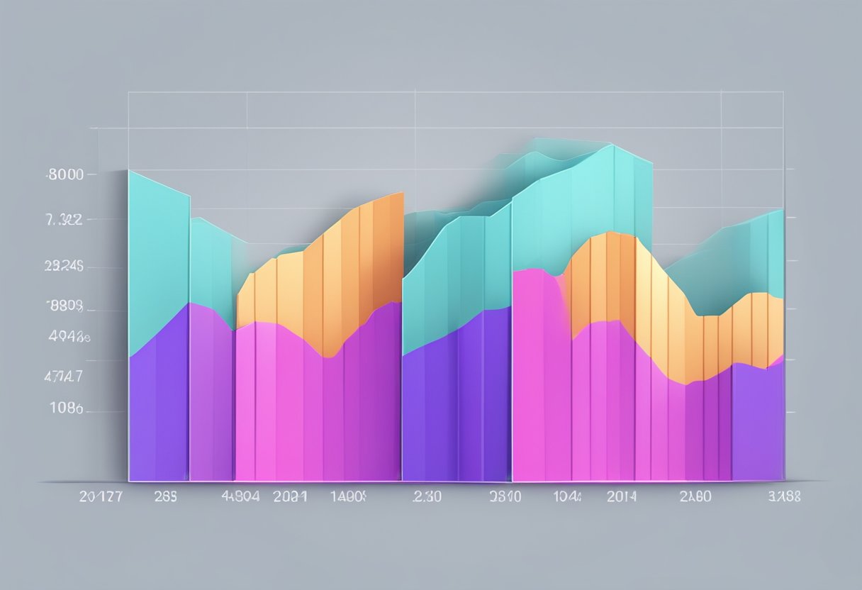 A graph showing exponential growth in views and subscribers for the top YouTube channel in May 2024