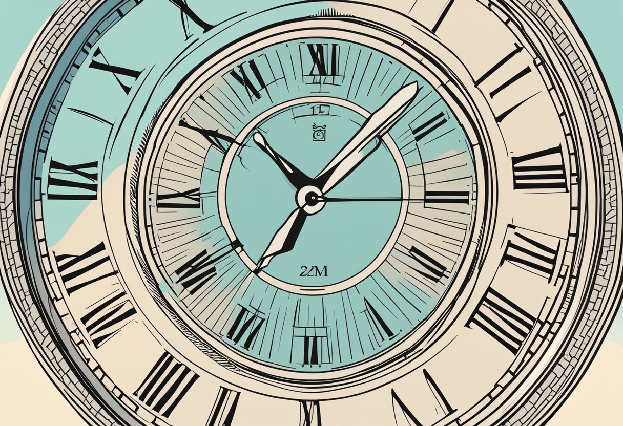 The clock reads 2pm in the Eastern Standard Time zone, while in Singapore, the clock shows a different time