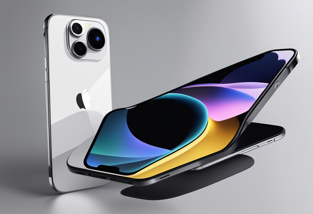 The iPhone 13 is displayed against a clean, white background. Its sleek design and vibrant screen capture attention. The release date in Singapore is highlighted in bold text