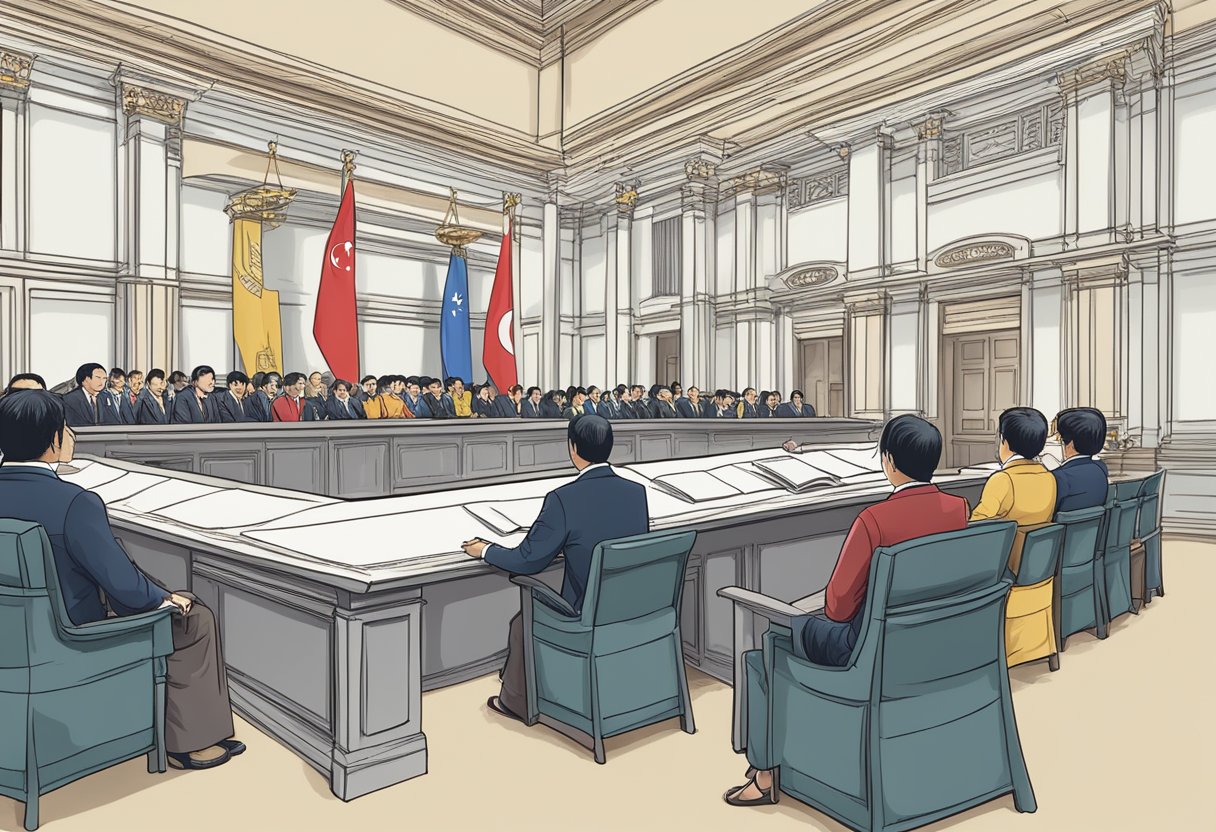 The Singapore Constitution being upheld in government institutions