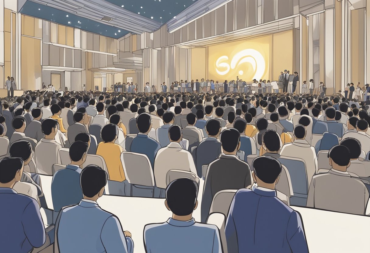 The movie reception is filled with excitement and anticipation as the film "Soul" is released in Singapore. The venue is buzzing with energy as attendees eagerly await the screening
