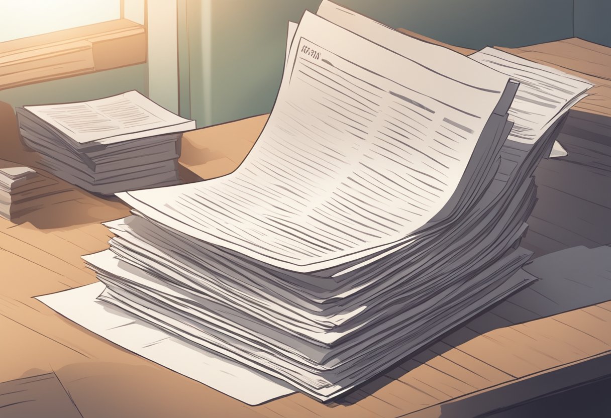A spotlight shines on a stack of papers labeled "Frequently Asked Questions" with "Cha Eun Woo Singapore" written on top