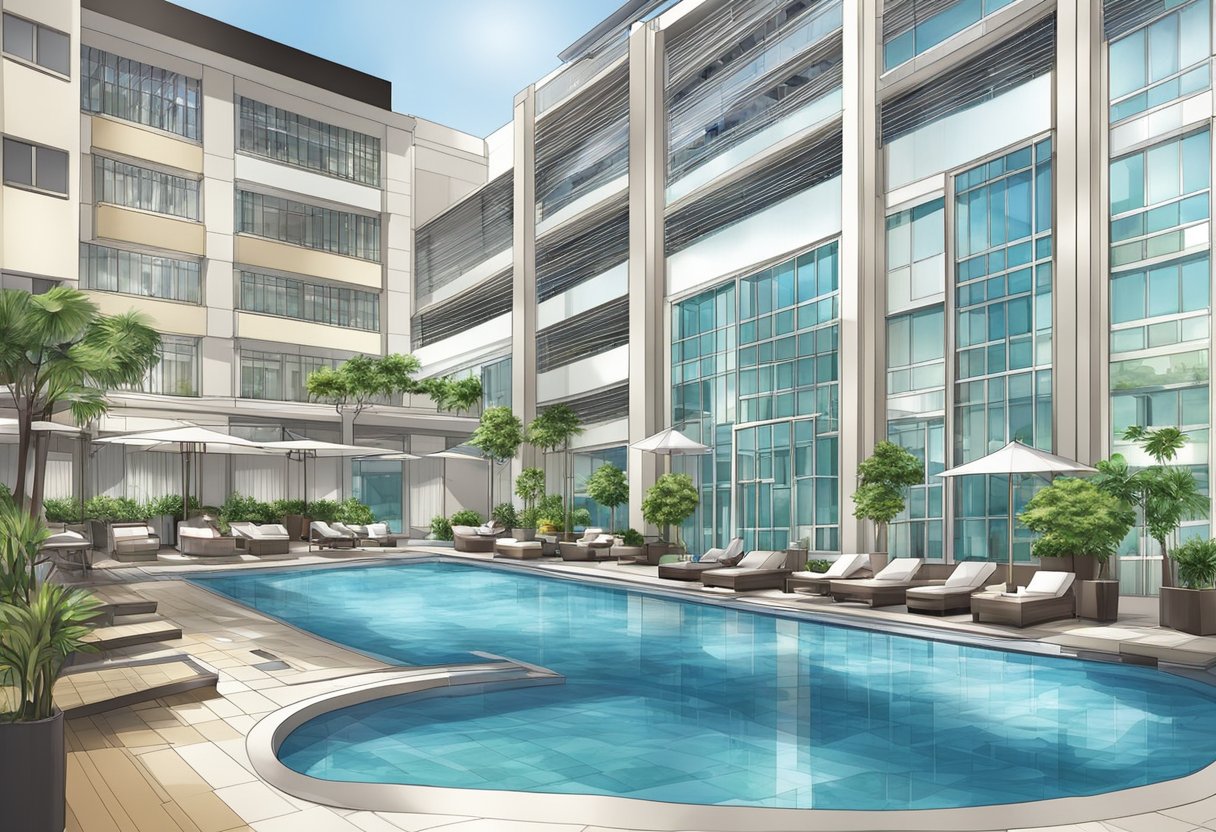 The hotel Chancellor Singapore offers a variety of amenities and services, including a swimming pool, fitness center, spa, and restaurant