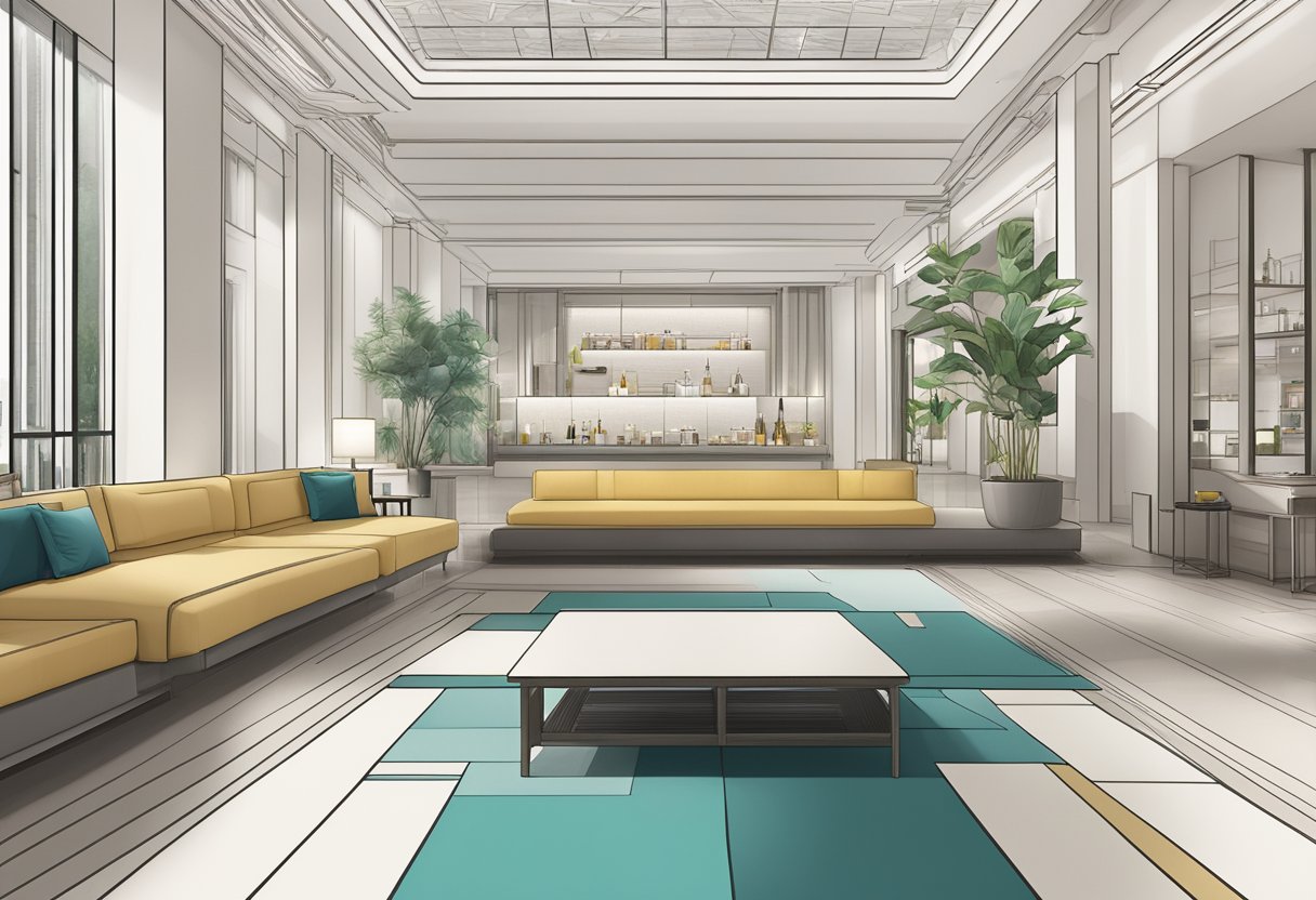 Lanson Place Singapore's FAQ section: logo, clean layout, concise text, and easy navigation