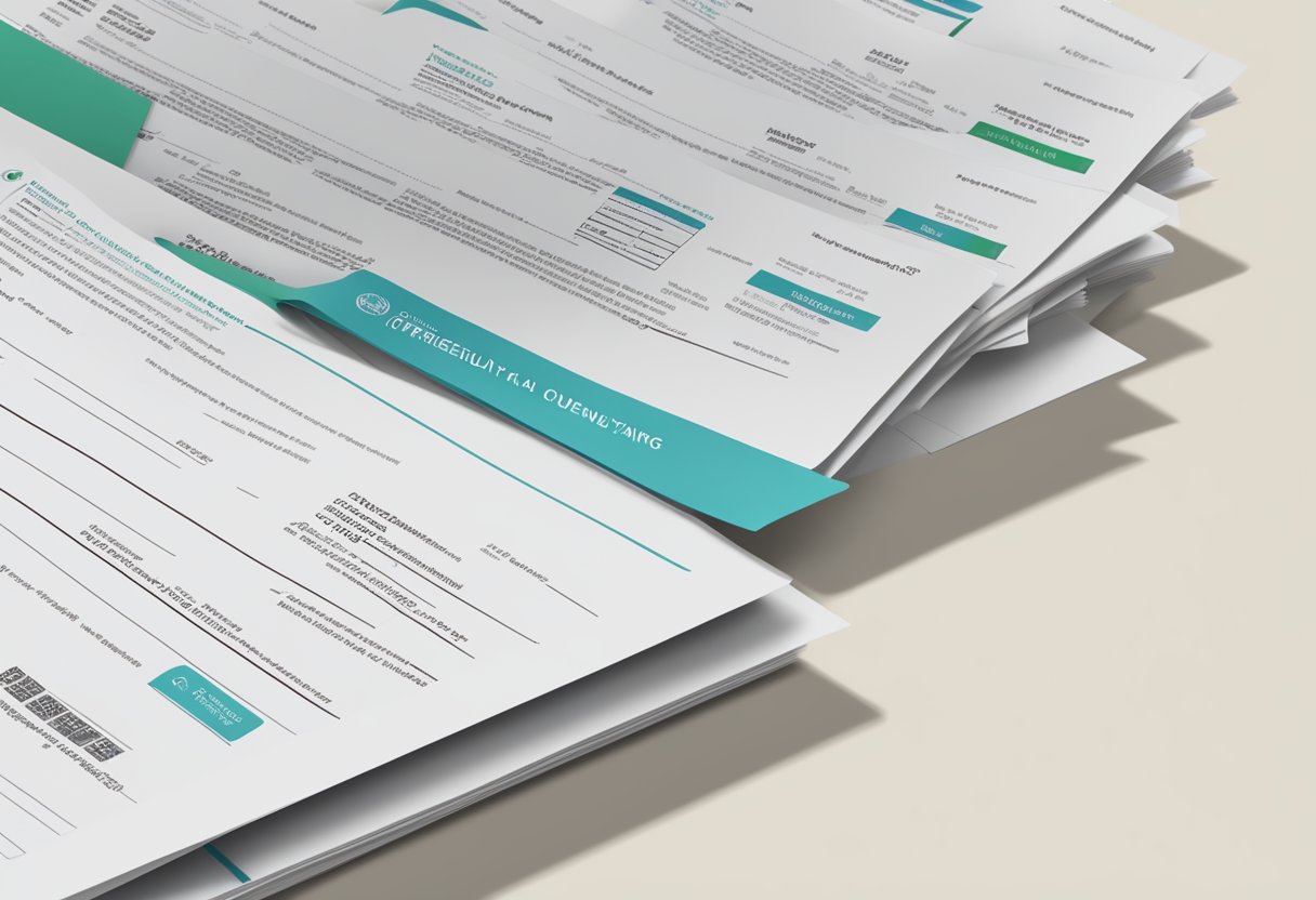 A stack of official documents with "Frequently Asked Questions" printed on top, surrounded by a registry of marriage Singapore logo and contact information