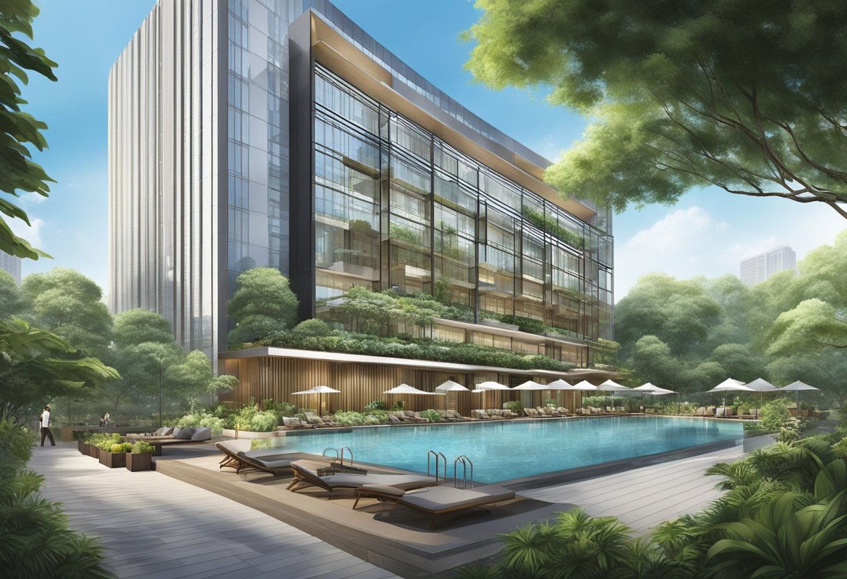 The Ramada by Wyndham Singapore at Zhongshan Park, with its modern architecture and lush greenery, provides a tranquil and luxurious atmosphere for guests