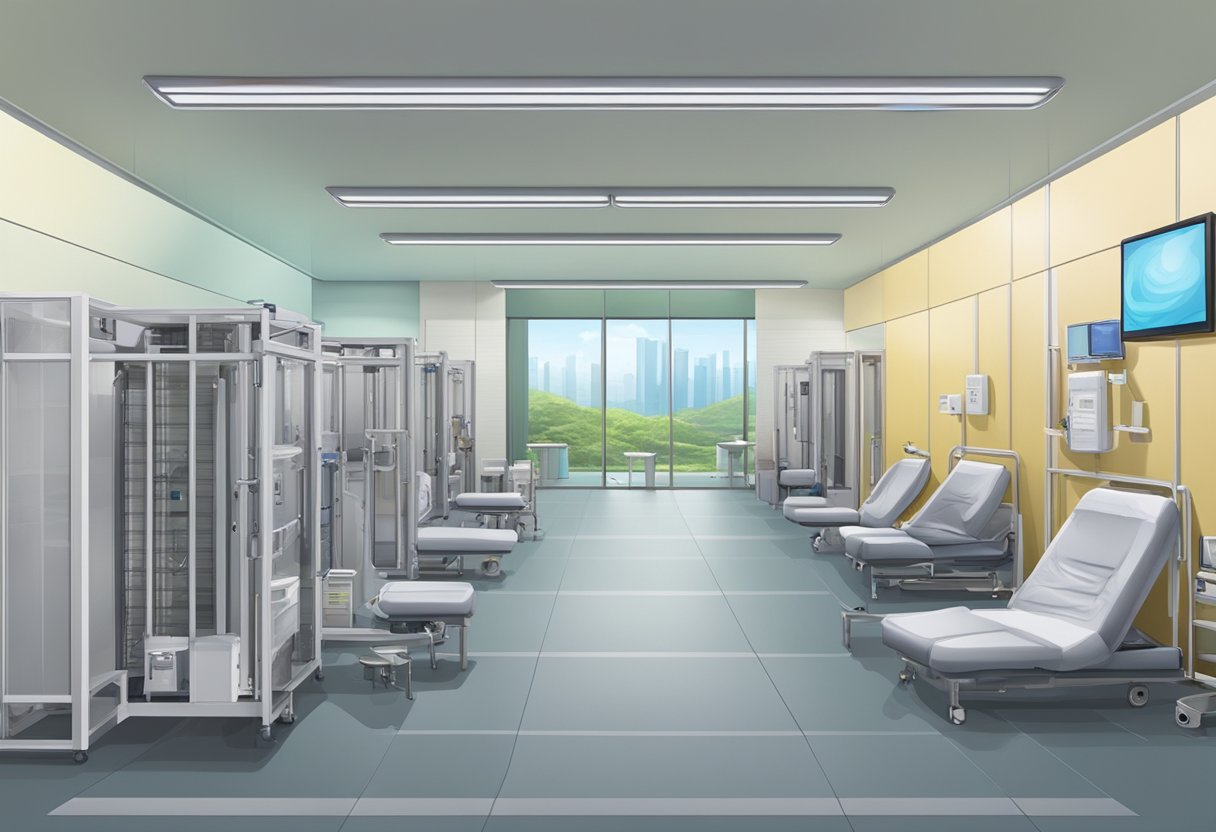 A modern, well-equipped confinement center in Singapore with specialized services and amenities
