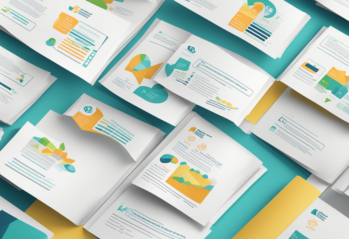 A stack of papers with "Frequently Asked Questions" and the logo of Cerebral Palsy Alliance Singapore