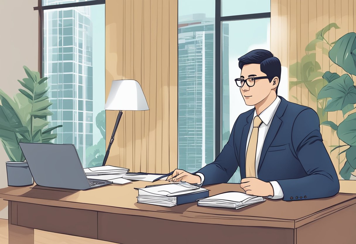 A lawyer in Singapore answering common salary questions
