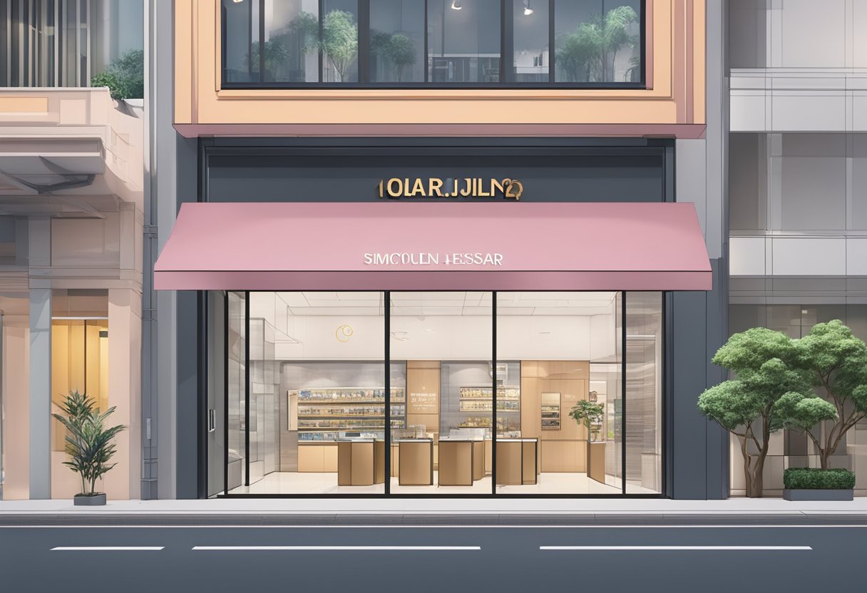 The storefront of Frequently Asked Questions at 10 Jln Besar, Sim Lim Tower, Singapore 208787, with a clear view of the building and signage