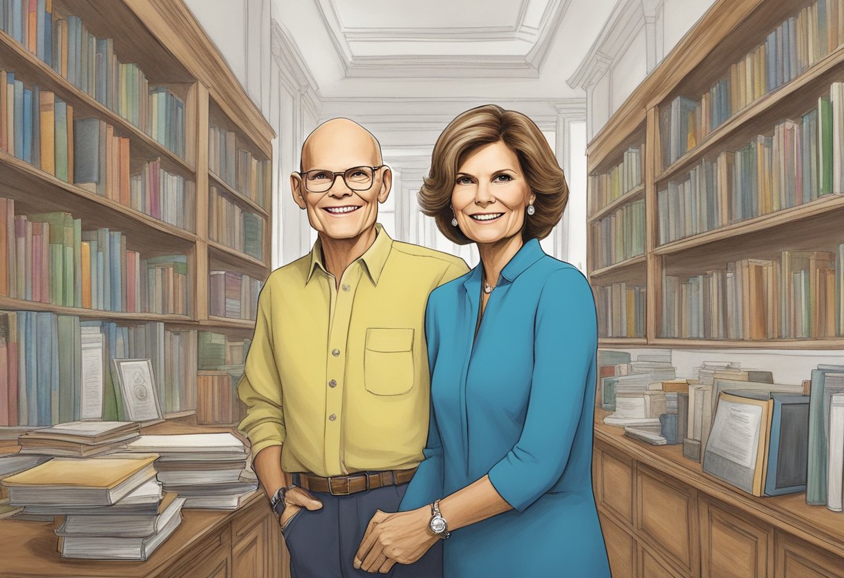 James Carville and Mary Matalin's early life and education, including their experiences and achievements