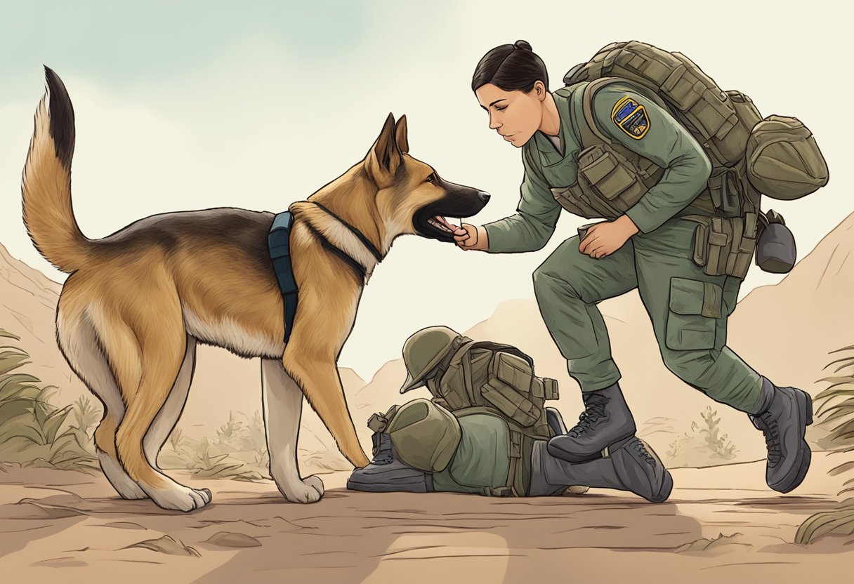 Megan Leavey and Matt Morales fight for Rex's adoption