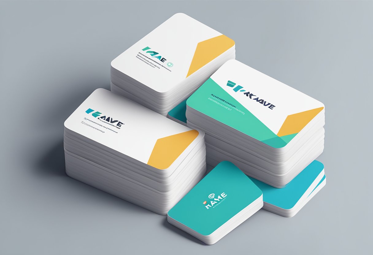 A stack of FAQ cards with Kave Home Singapore logo, neatly organized on a clean, modern desk