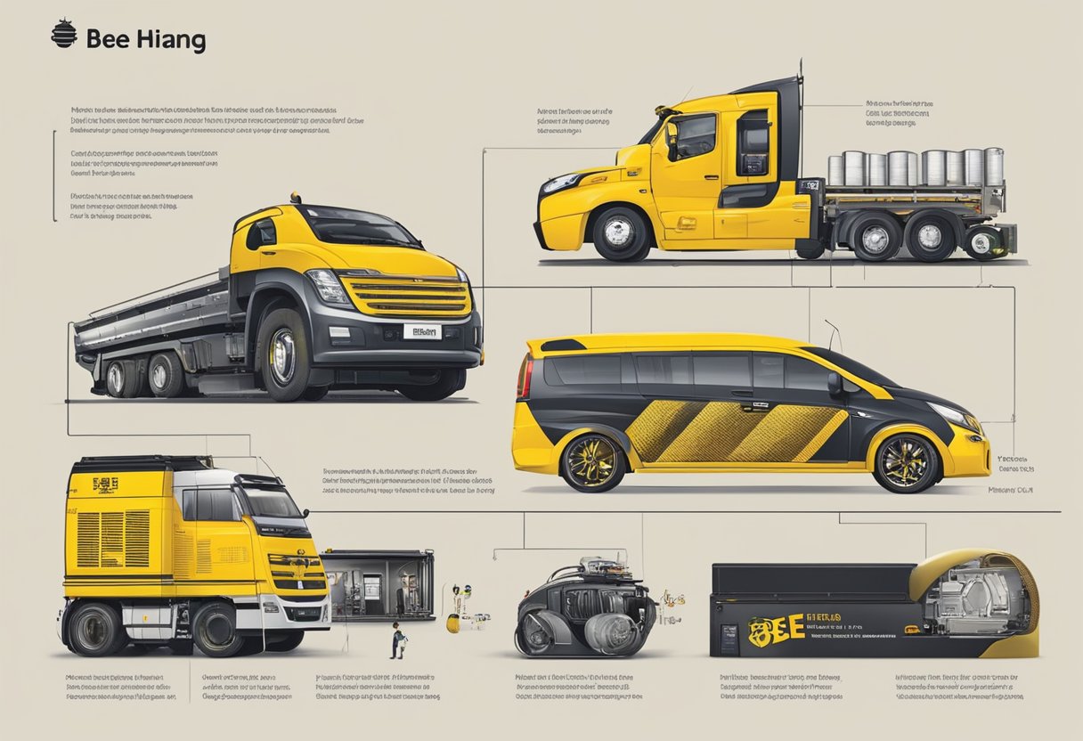 A timeline of Bee Cheng Hiang's history and brand evolution, from its humble beginnings to its current global presence, showcasing its growth and success