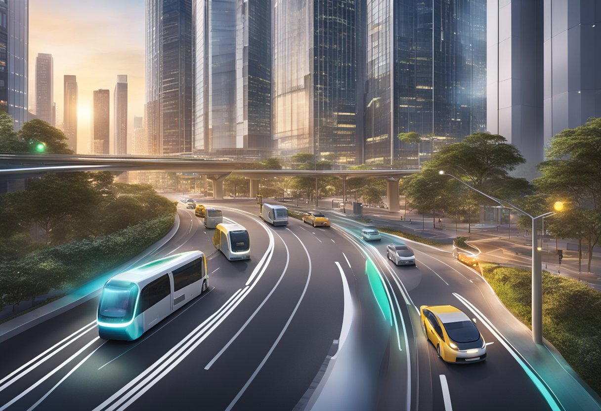 Continental's technology shapes Singapore's mobility: smart traffic lights, autonomous vehicles, and connected infrastructure transform the city's transportation landscape