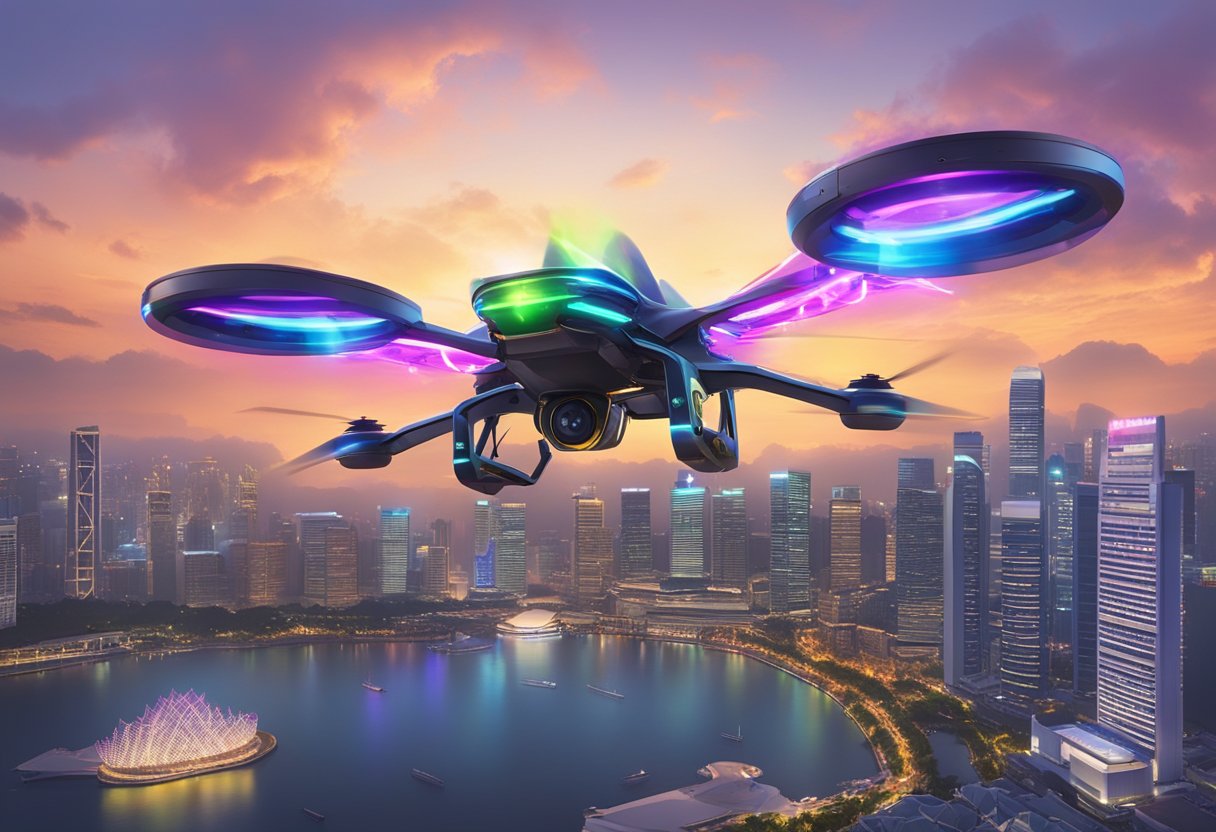 Dragon Drone Show Singapore A Spectacular Display of Technology and