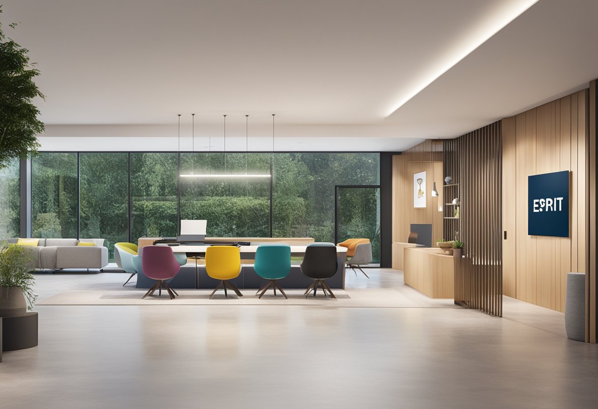 Esprit logo displayed prominently with clear membership and policy information in a modern, stylish setting