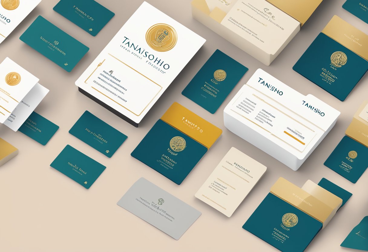 A stack of FAQ cards with the Tanishq Singapore logo, surrounded by a variety of customer inquiries