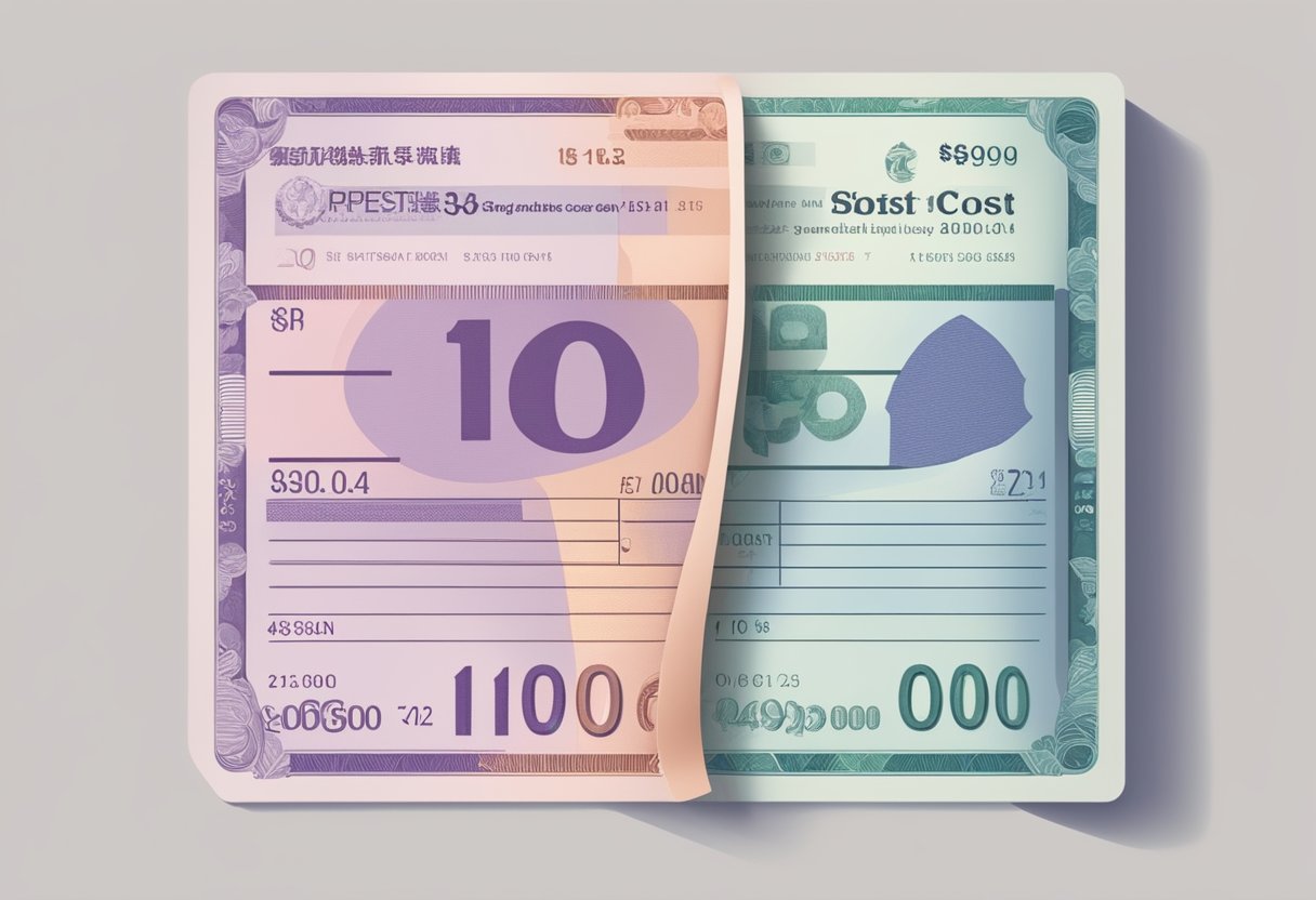 A medical bill with "Abortion Cost" listed in Singapore dollars