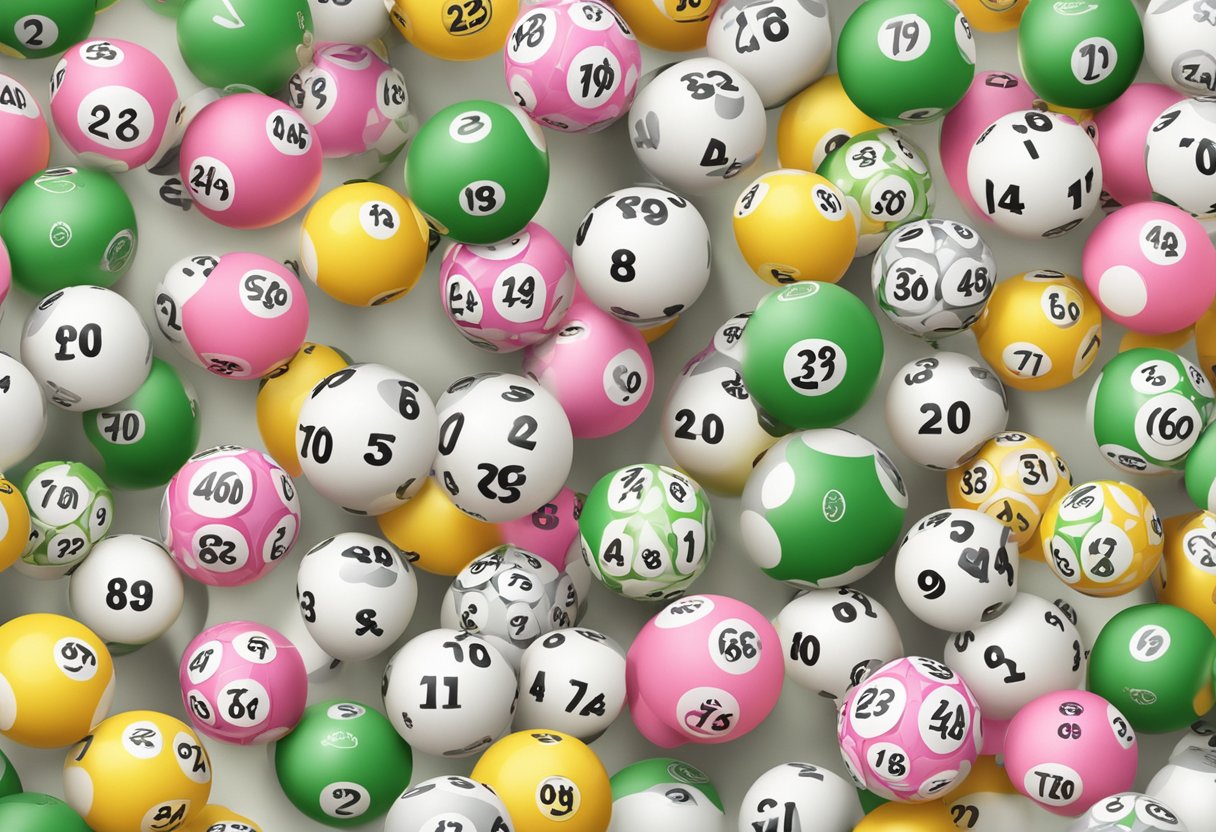 The 4D lotto results display with prize amounts and winning numbers