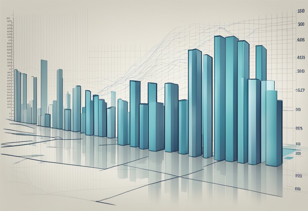 A graph showing Singapore's GDP growth, with a steady upwards trend