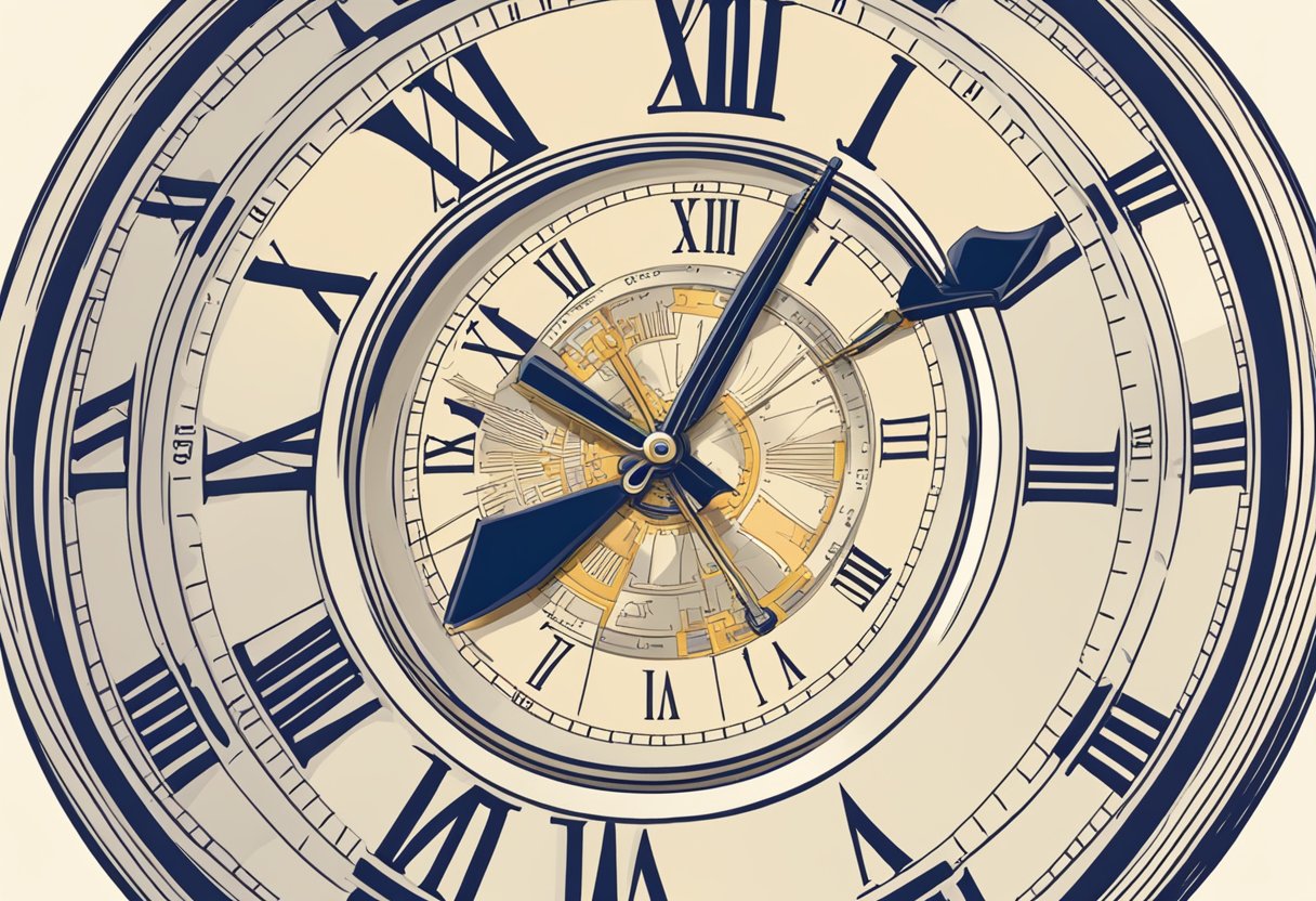 A clock showing the time and date set to Singapore time zone