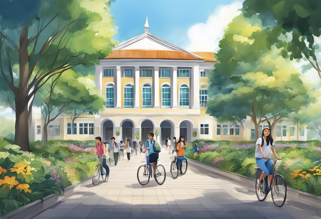 The bustling campus of James Cook University Singapore, with its diverse student body and global accolades, exudes an atmosphere of academic excellence and international recognition