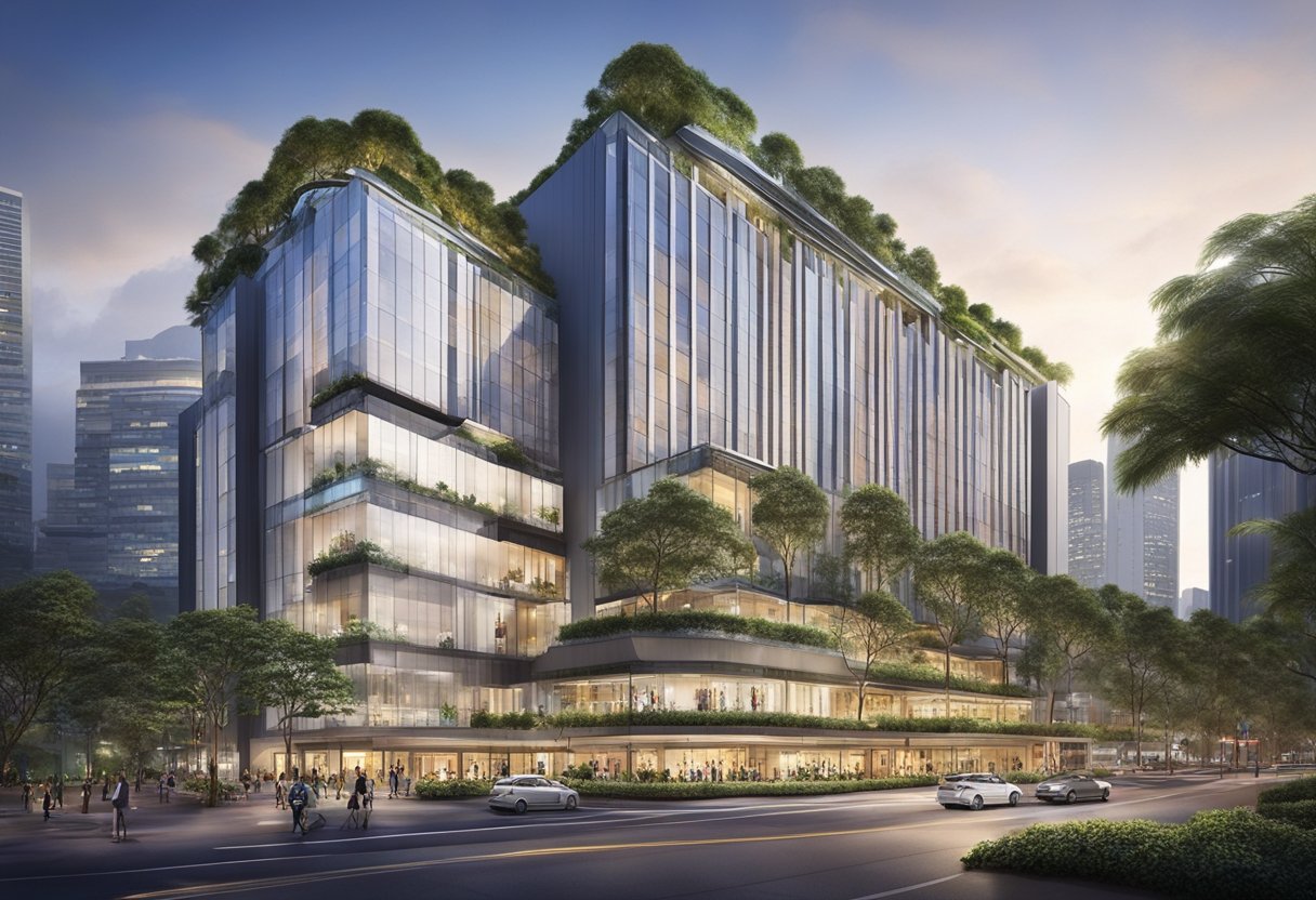 The bustling 313 Orchard Rd in Singapore, with its modern architecture and vibrant atmosphere, offers a range of services and amenities to visitors