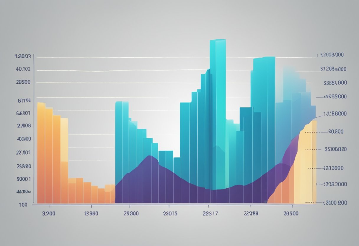 A graph showing Singapore's inflation rate over time, with a clear upward trend in recent years