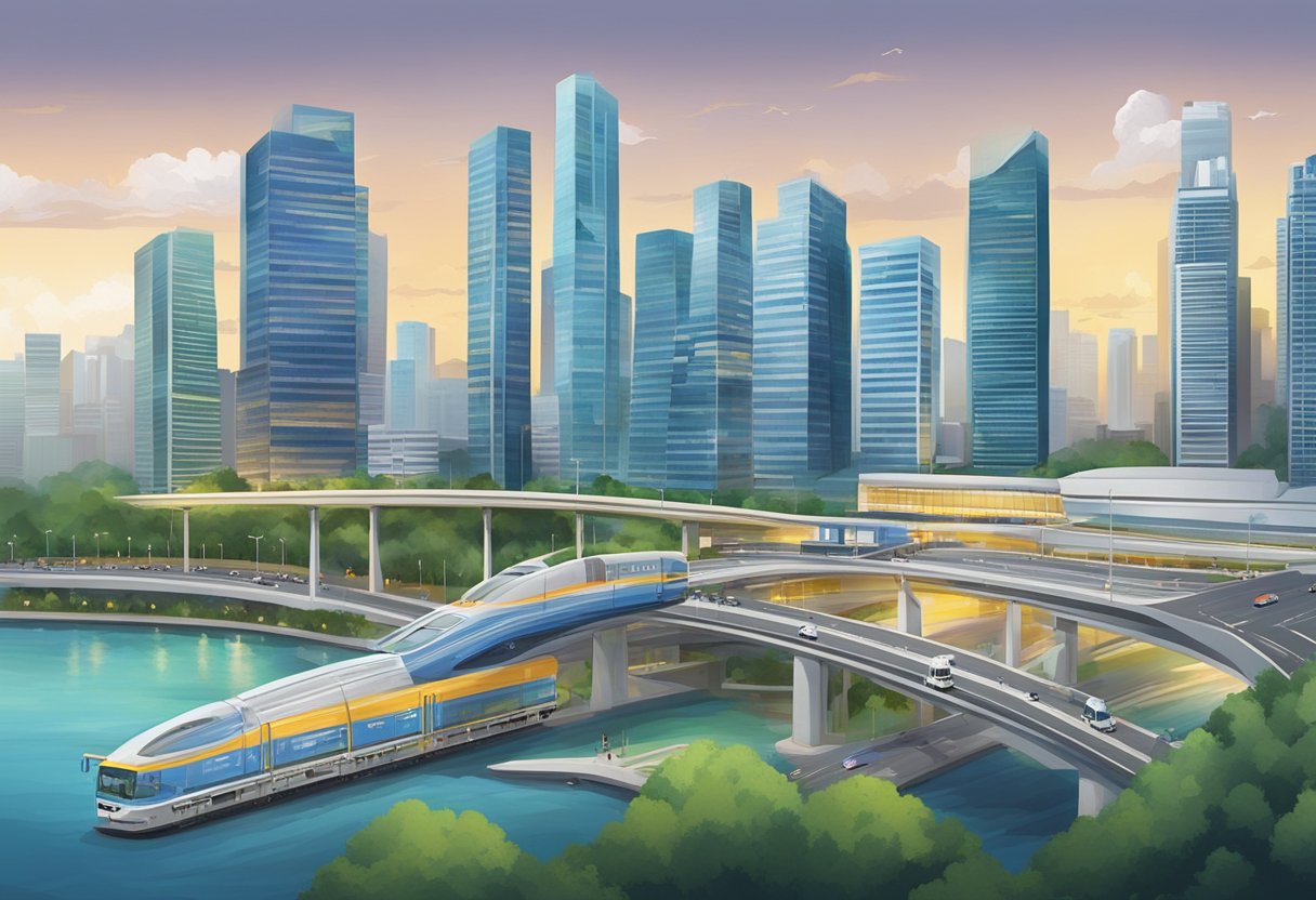 The Ministry of Transport in Singapore implements policies and initiatives