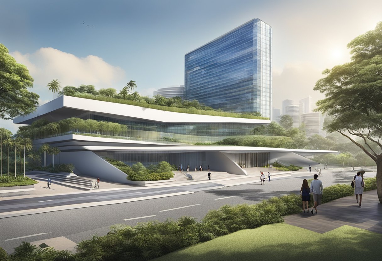 The Peace Centre in Singapore stands as a symbol of historical significance and future transformation, with its unique architecture and peaceful surroundings