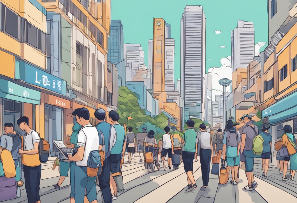 People browsing Reddit for information on Singapore's landmarks, culture, and local tips