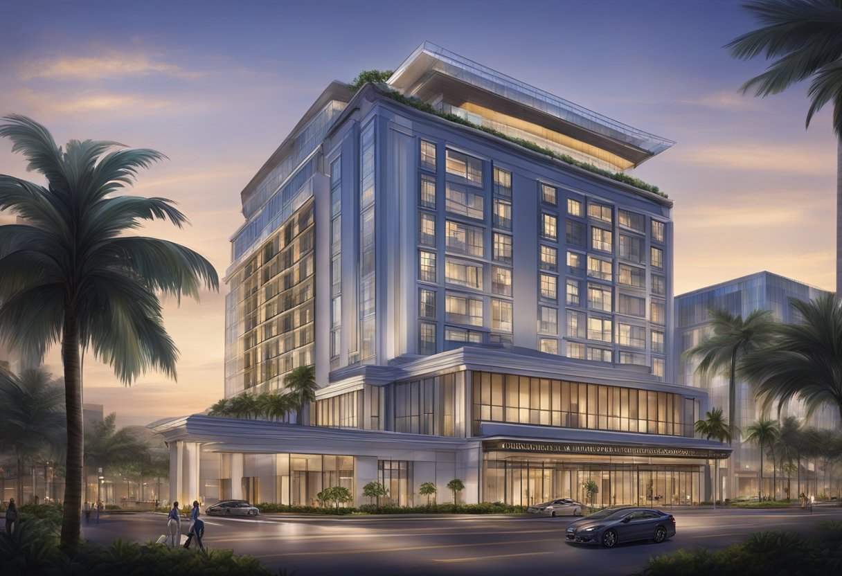 The luxurious JW Marriott Hotel in Singapore South Beach offers elegant accommodation and top-notch amenities