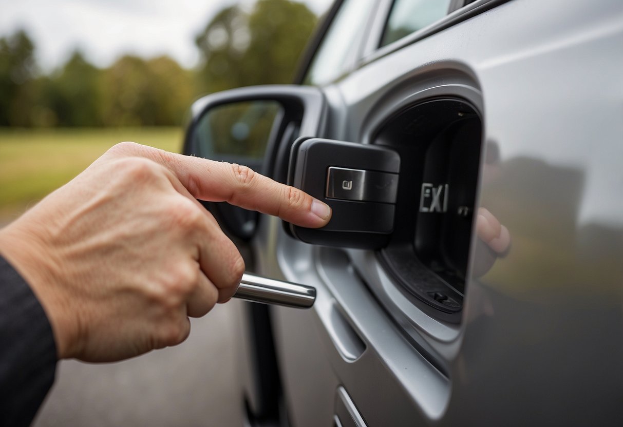 How to Open Gas Tank on Mitsubishi Outlander StepbyStep Guide Ran