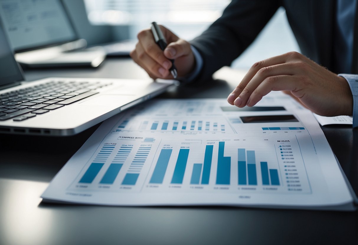 A CIO analyzing financial metrics daily for decision-making