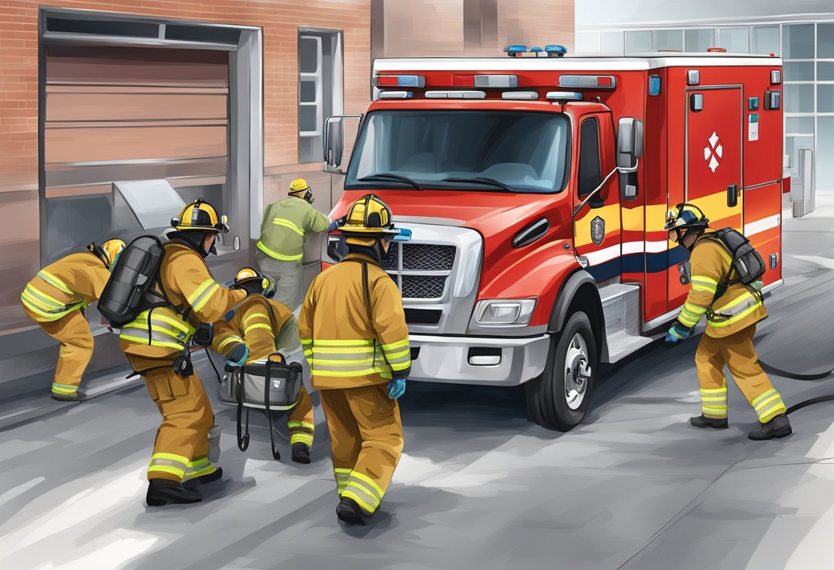 Firefighter ambulance operations and protocols