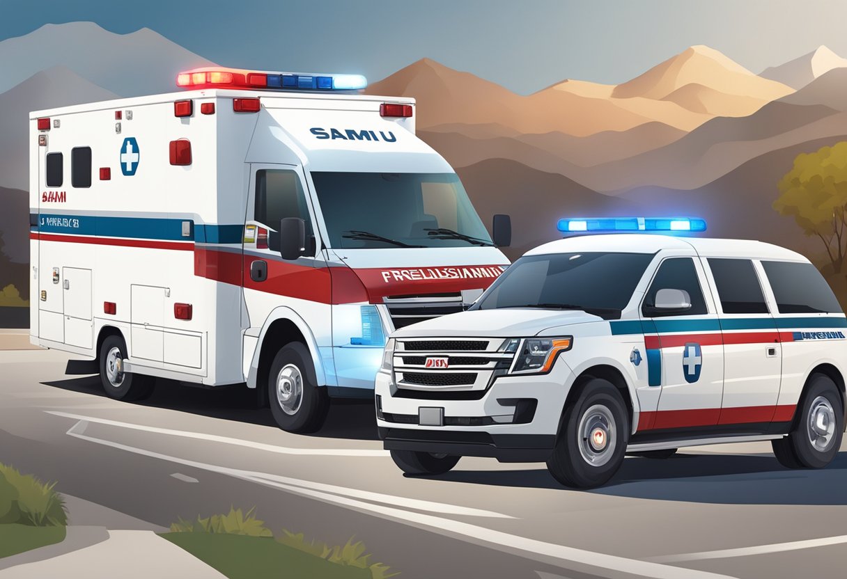 A modern SAMU ambulance fleet faces contemporary challenges, while future improvements are envisioned