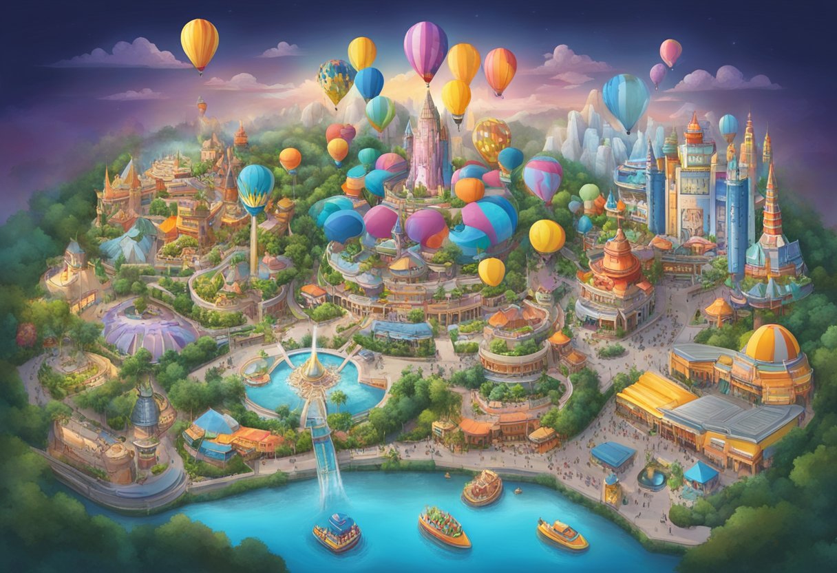 A colorful array of theme park attractions and exclusive perks for annual passholders at Universal Studios Singapore