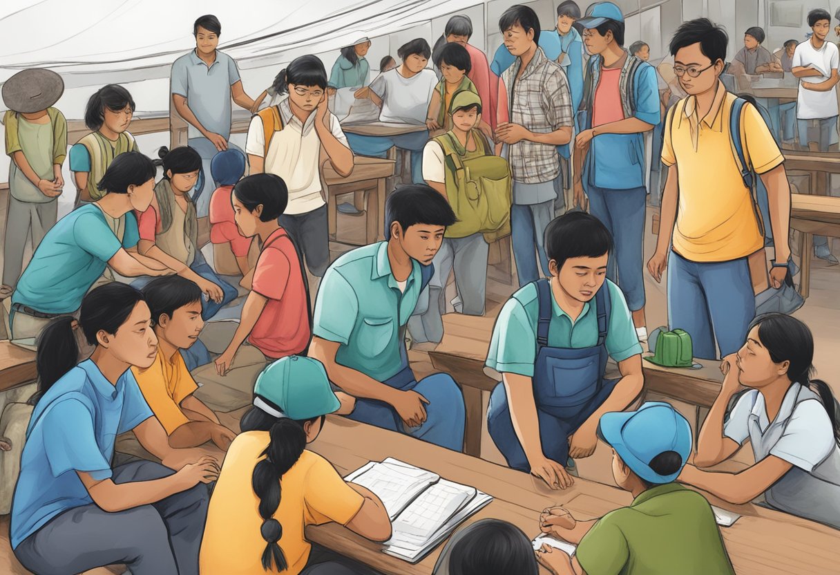 Migrant workers in Singapore face challenges but find support in community networks and government programs