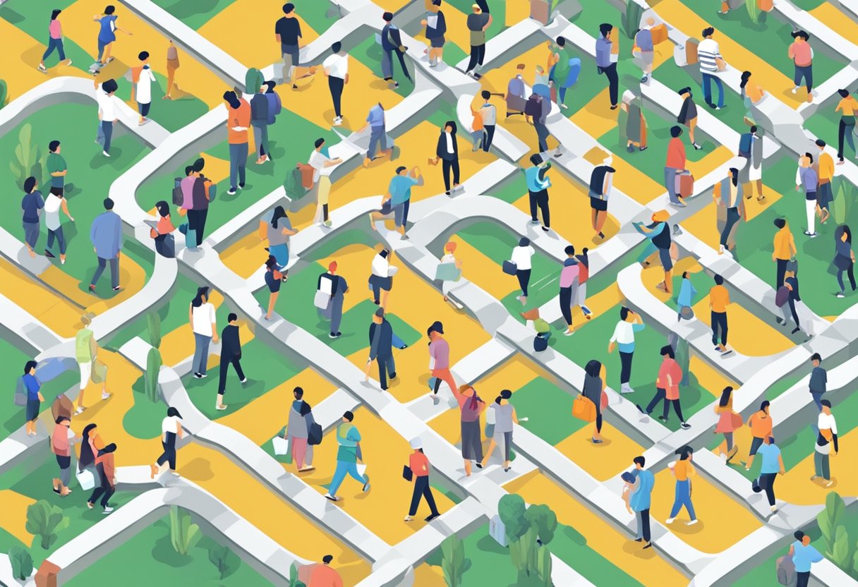 People in Singapore use TraceTogether tokens to track and trace their movements