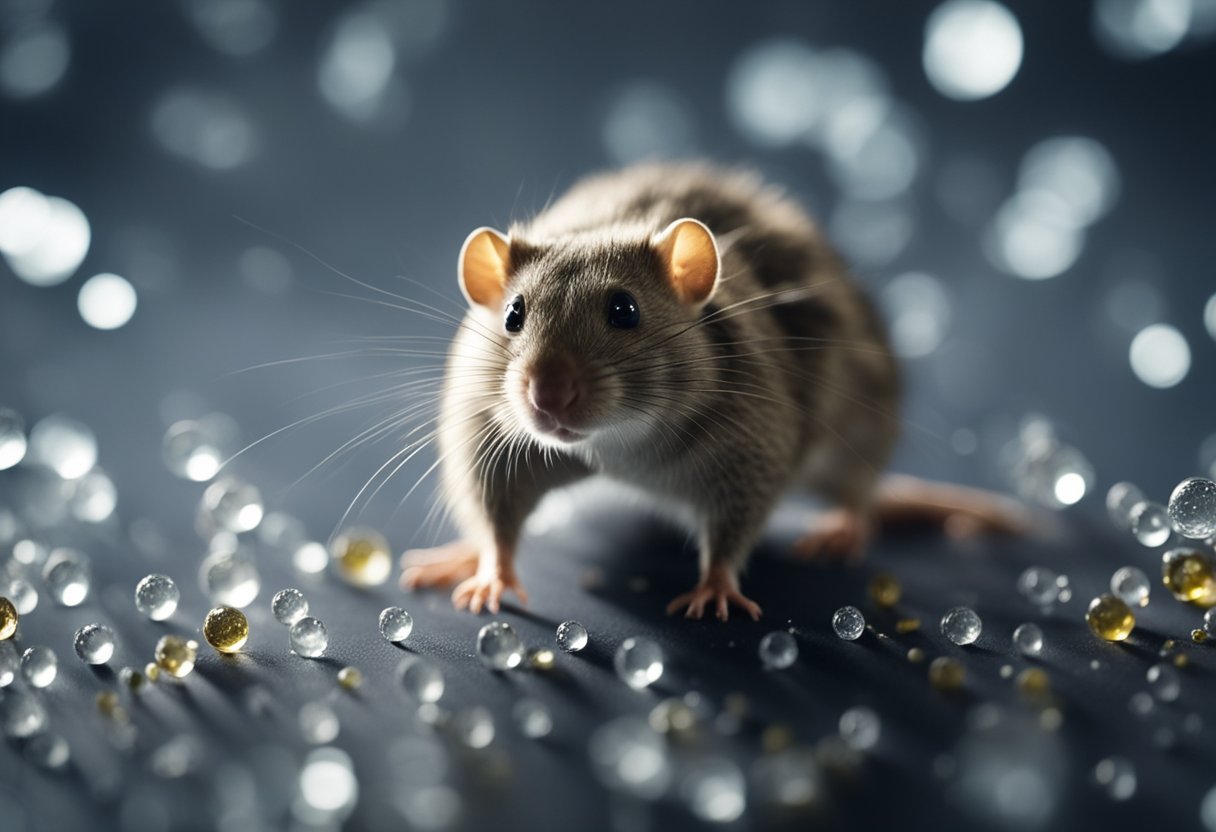 The virus enters a rodent's body through contact with contaminated urine or droppings, spreading to humans through direct contact or inhalation of aerosolized particles