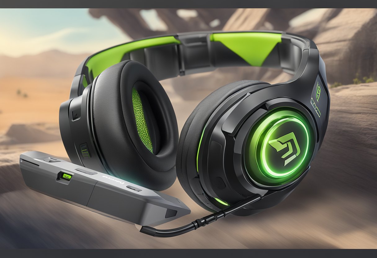 The LDAS Geforce1 TH11 Trucker Headset is shown with a long-lasting battery, emphasizing connectivity and compatibility