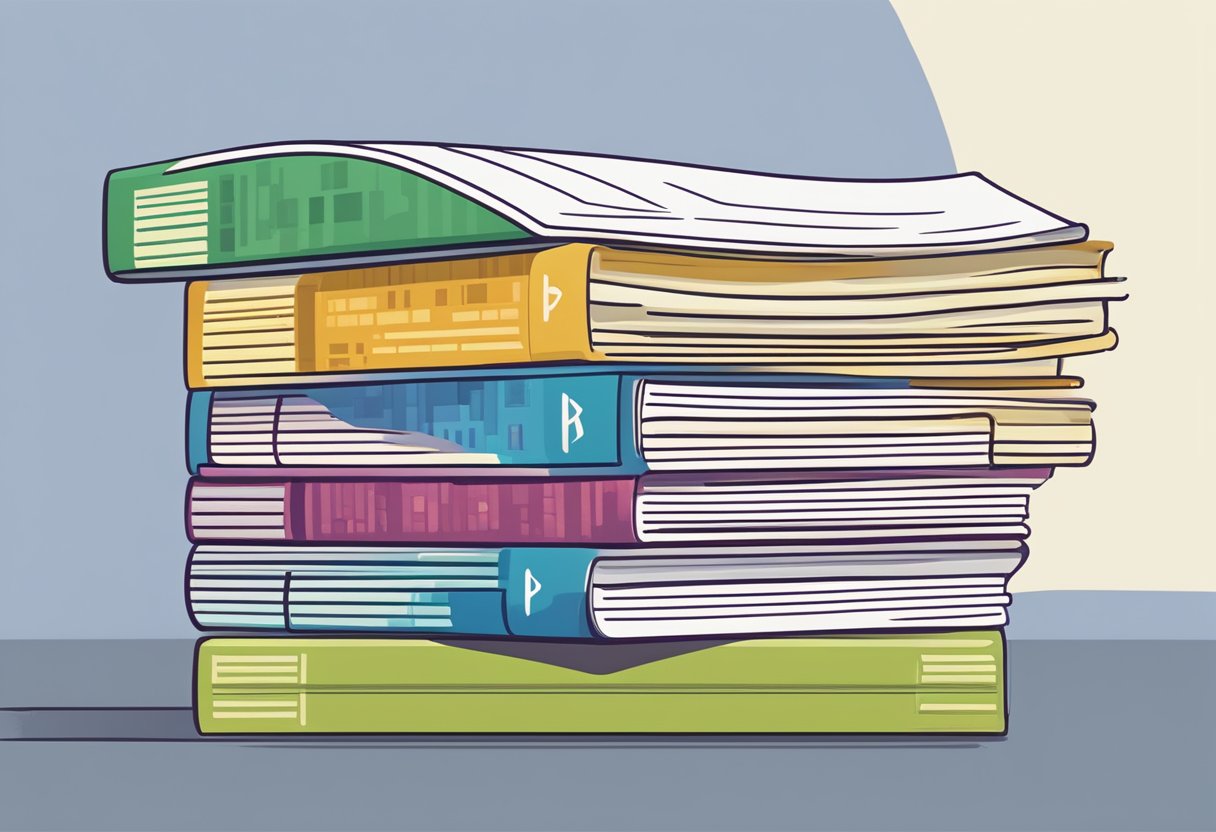 A stack of printed "Frequently Asked Questions" pages with the Zaobao Singapore logo on top