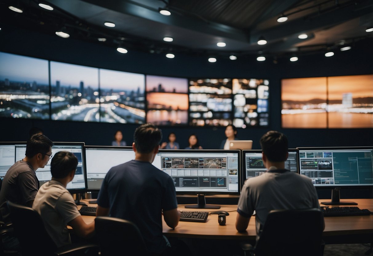 People engaging in various programs and activities at OBS Singapore