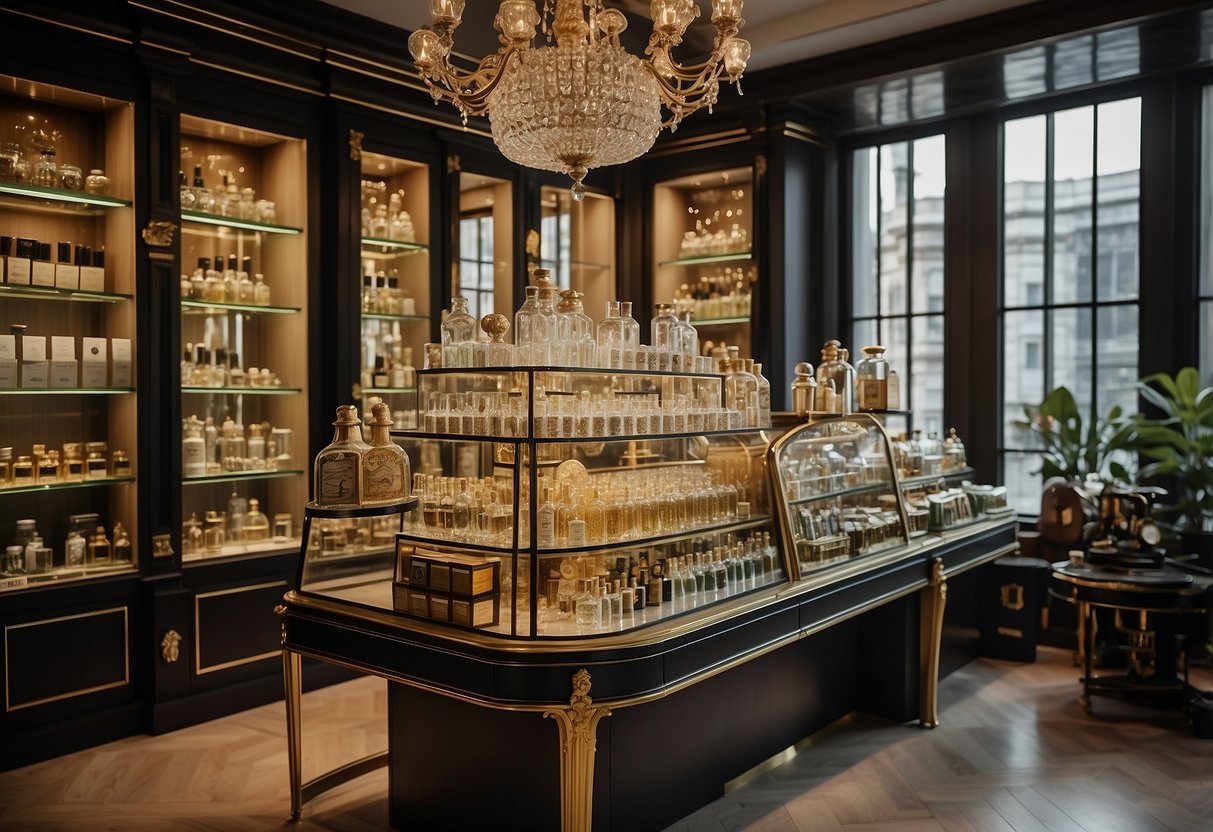 A luxurious display of Penhaligon's exclusive collections and gifts in Singapore