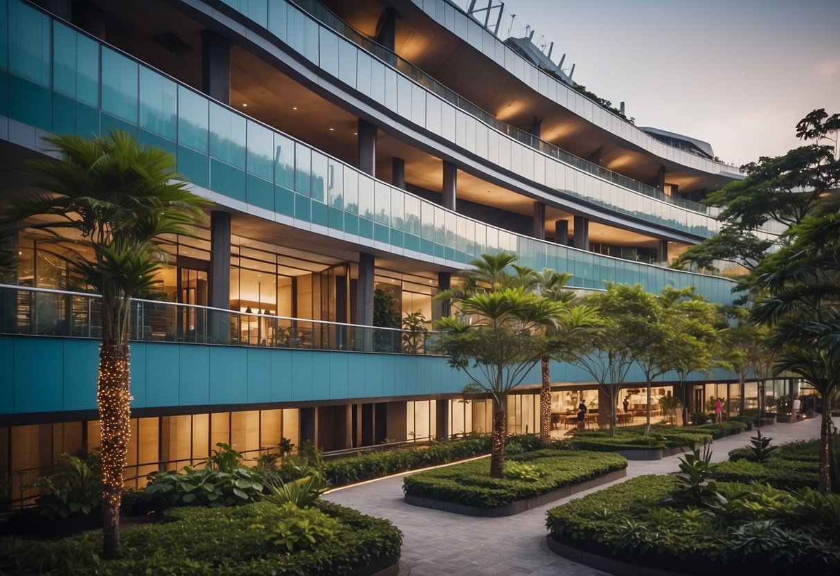 The bustling lyf one north Singapore, with modern facilities and comfortable accommodation, creates a vibrant and welcoming atmosphere for residents and visitors