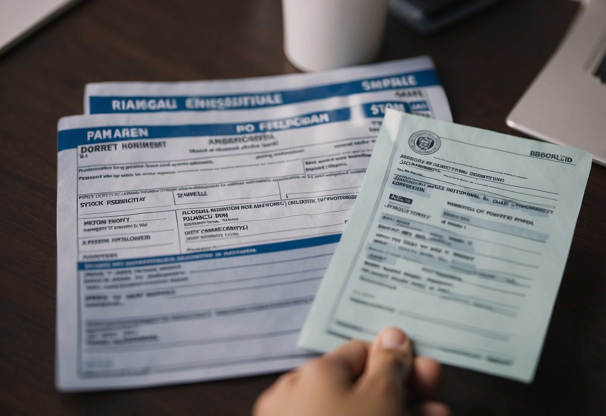 A person submits documents to apply for a work pass in Singapore, then renews it after approval